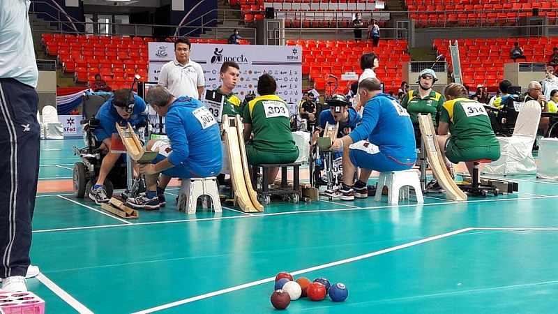 Россиянин Михаил Васильев стал серебряным призером крупного международного турнира по бочча в Таиланде Россиянин Михаил Васильев стал серебряным призером крупного международного турнира по бочча в Таиланде