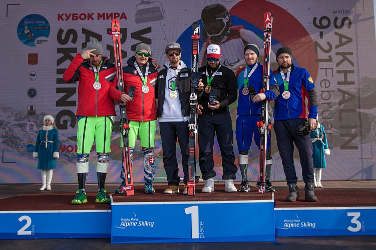 2 серебряные и 4 бронзовые медали завоевала сборная России по итогу 2-х соревновательных дней 4-го этапа Кубка мира по горнолыжному спорту МПК в Южно-Сахалинске