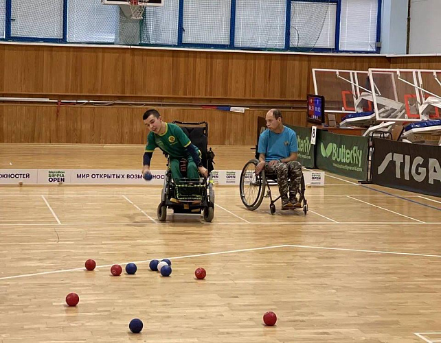 Определены победители и призеры Открытых Всероссийских соревнований по бочча «Мы вместе. Спорт» Определены победители и призеры Открытых Всероссийских соревнований по бочча «Мы вместе. Спорт»