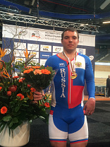 Сборная команда России завоевала бронзовую медаль в первый день чемпионата мира по велоспорту-трек среди лиц с ПОДА