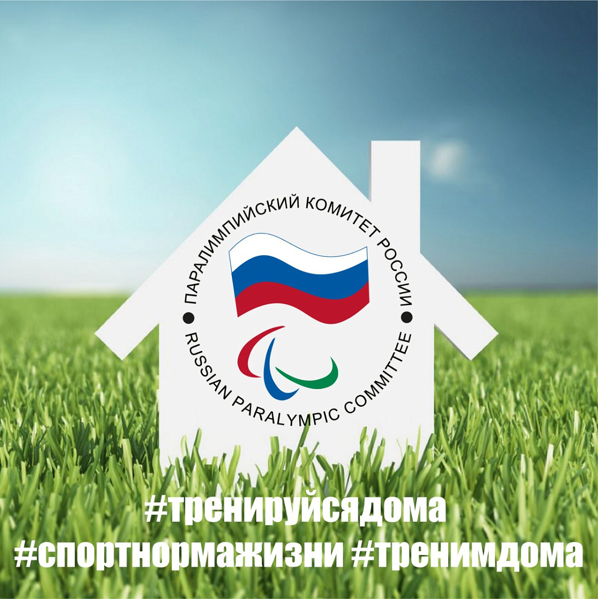 ПКР поддерживает акцию Минспорта России «Тренируйся дома. Спорт - норма жизни»