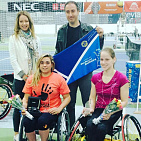 Виктория Львова завоевала серебряную медаль на международном турнире по теннису колясках