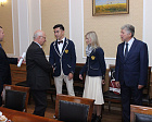 Губернатор Оренбургской области Ю.А. Берг встретился с оренбургскими паралимпийцами 