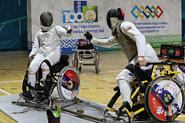 Cборная Новосибирской области выиграла медальный зачет чемпионата России по фехтованию на колясках