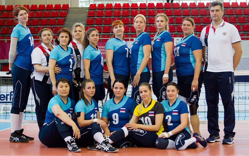 Мужская и женская сборные команды России выиграли чемпионат Европы по волейболу сидя