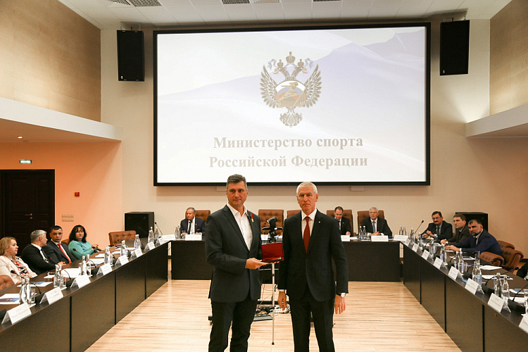 П.А. Рожков в УТЦ «Новогорск» принял участие в заседании коллегии Министерства спорта Российской Федерации