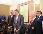 Президент ПКР П.А. Рожков и председатель комитета Государственной Думы по физической культуре и спорту О.В. Матыцин встретились с Губернатором Брянской области А.В. Богомазовым и спортсменами-паралимпийцами