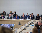 П.А. Рожков  на круглом столе, посвященном двухлетию с момента создания фонда «Защитники Отечества», выступил с докладом о вовлечении ветеранов СВО в паралимпийское движение