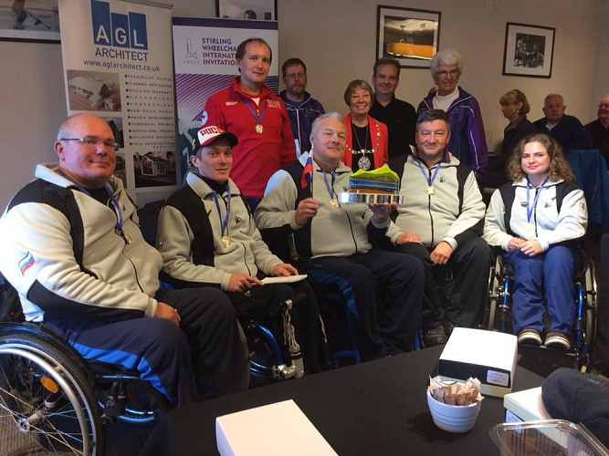 Сборная команда России по керлингу на колясках убедительно выиграли престижный международный турнир в Шотландии