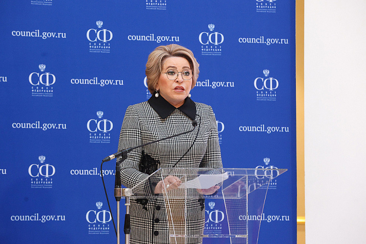 В. Матвиенко: Продолжим добиваться восстановления полноценного участия российских спортсменов во всех международных соревнованиях