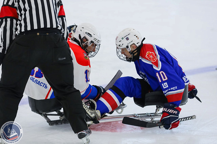 В Нижегородской области подвели итоги 1 круга чемпионата России по следж-хоккею в дивизионе «Высшая лига» сезона 2025/2026