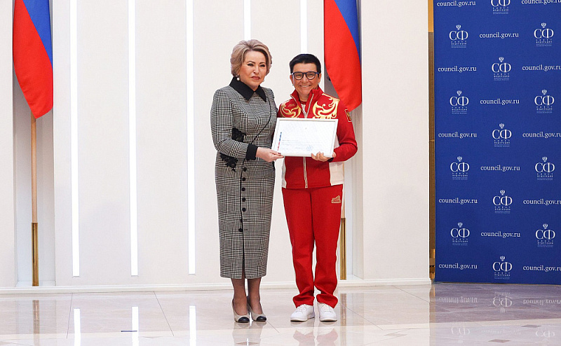 В. Матвиенко: Продолжим добиваться восстановления полноценного участия российских спортсменов во всех международных соревнованиях