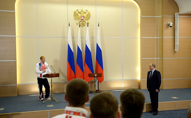 Президент России Владимир Путин поздравил национальную сборную с успешным выступлением на Всемирных играх IWAS-2015 в Сочи
