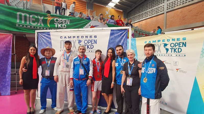 Российские спортсмены завоевали 3 золотые, 1 серебряную и 1 бронзовую медали на открытом чемпионате Мексики по паратхэквондо