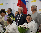 Российская паралимпийская команда вернулась из Пхенчхана после выступления на XII Паралимпийских зимних играх 2018 года