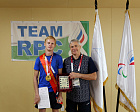 П.А. Рожков в Паралимпийской деревне вручил ленты чемпионов победителям шестого дня XVI Паралимпийских летних игр