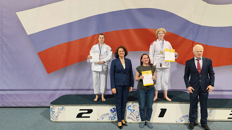 Наибольшее количество золотых медалей на первенстве России по дзюдо спорта слепых завоевали спортсмены из Республики Дагестан 