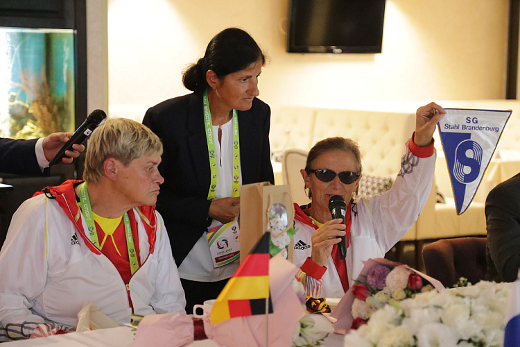 В Сочи в рамках Летних Игр Паралимпийцев «Мы вместе. Спорт» состоялась встреча И.Е. Левитина с представителями зарубежных команд