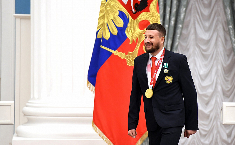 Президент РФ В.В. Путин вручил государственные награды победителям ХVI Паралимпийских летних игр в Токио