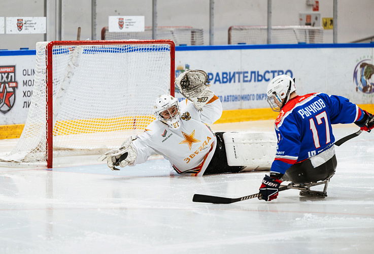 В Югре подведены итоги 3 круга чемпионата России по следж-хоккею в дивизионе «Высшая Лига» сезона 2025/2026
