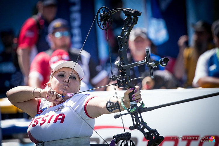 Россияне выиграли  золотую, серебряную и бронзовую медали  по итогам третьего дня чемпионата мира по стрельбе из лука спорта лиц с ПОДА в Китае 