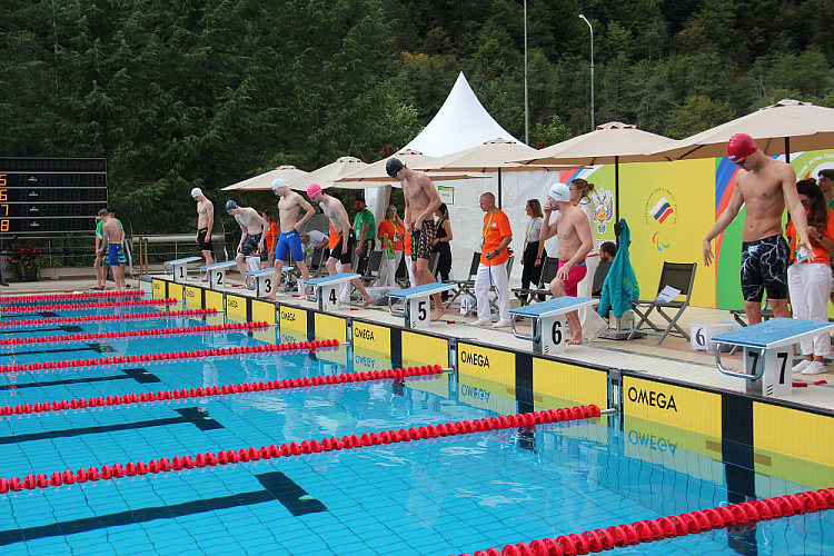 В третий день Летних Игр Паралимпийцев по плаванию разыграно 55 комплектов медалей  