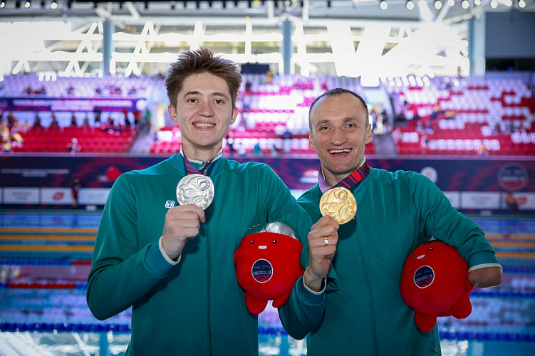 21 золотую, 20 серебряных и 19 бронзовых наград завоевали российские паралимпийцы на чемпионате мира по плаванию в Сингапуре