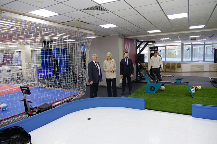 П.А. Рожков в офисе ПКР провел рабочую встречу с и.о. заместителя председателя Правительства Забайкальского края В.В. Бессоновой и министром физической культуры и спорта Забайкальского края А.К. Середкиным