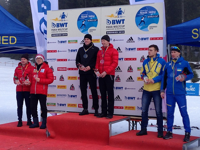 Российские лыжники завоевали 5 золотых, 4 серебряные и 3 бронзовые медали в пятый день этапа Кубка мира по лыжным гонкам и биатлону спорта лиц с ПОДА и нарушением зрения