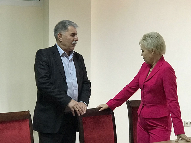 Р.А. Баталова встретилась со спортсменами-паралимпийцами Республики Дагестан