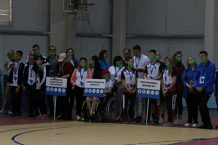 Руководители ПКР в г. Белгороде приняли участие в открытии Всероссийской летней спартакиады детей-инвалидов с поражением ОДА, юноши, девушки, 14-18 лет
