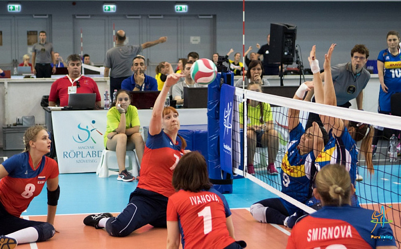 Мужская и женская сборные команды России выиграли чемпионат Европы по волейболу сидя