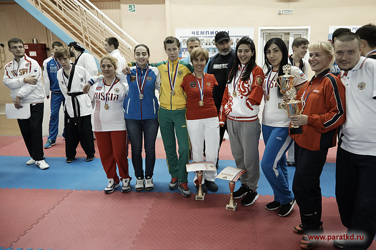 Спортсмены сборной Республики Дагестан одержали уверенную победу на чемпионате России по паратхэквондо в Ульяновске