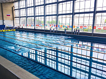 Более 170 спортсменов в Дзержинске ведут борьбу за награды первенства России по плаванию спорта лиц с ПОДА