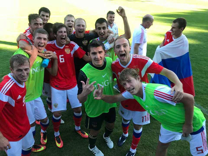 Сборная команда России по футболу 7х7 спорта лиц с заболеванием ЦП впервые завоевала титул чемпиона Европы, победив в финале сборную Украины