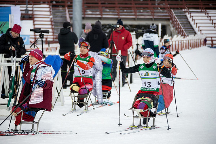 В Ханты-Мансийске определены победители и призеры главного старта по лыжным гонкам и биатлону спорта лиц с ПОДА спортивного сезона 2023 года