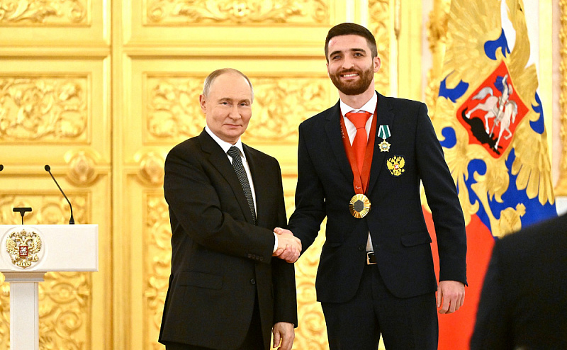 Церемония вручения государственных наград победителям ХVII Паралимпийских летних игр