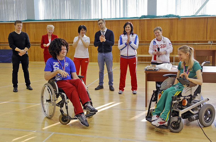 В Алексине определены победители чемпионата России по бочча