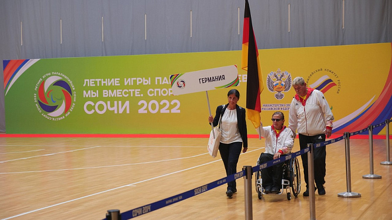 Летние Игры Паралимпийцев «Мы вместе. Спорт» торжественно открыты в Сочи 