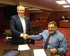 П.А. Рожков и президент IWAS Пол де Пас подписали дополнительное соглашение к основному соглашению о проведении Всемирных игр IWAS, которые пройдут в г. Сочи с 26 сентября по 3 октября 2015 года