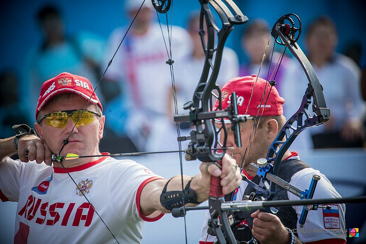 Россияне выиграли  золотую, серебряную и бронзовую медали  по итогам третьего дня чемпионата мира по стрельбе из лука спорта лиц с ПОДА в Китае 