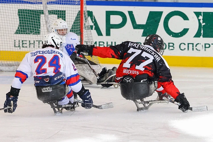 СХК «Мужество» — победитель чемпионата России по следж-хоккею в дивизионе «Лига героев»