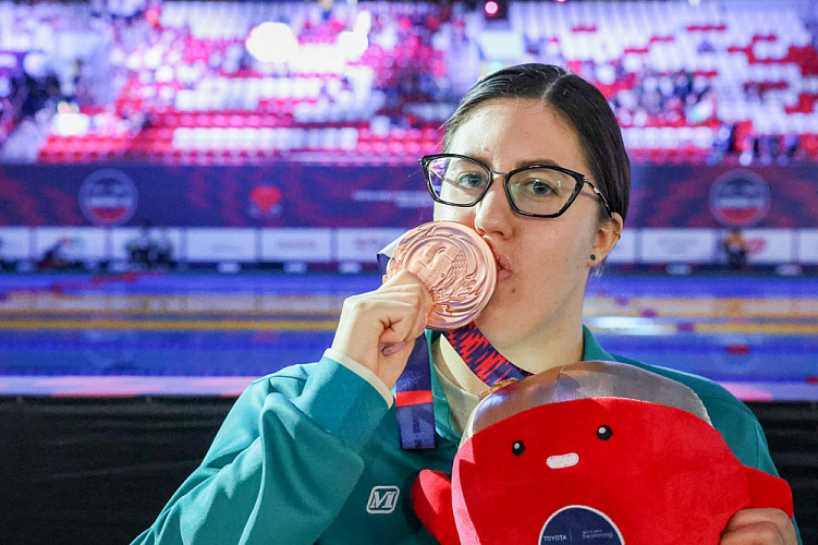 21 золотую, 20 серебряных и 19 бронзовых наград завоевали российские паралимпийцы на чемпионате мира по плаванию в Сингапуре