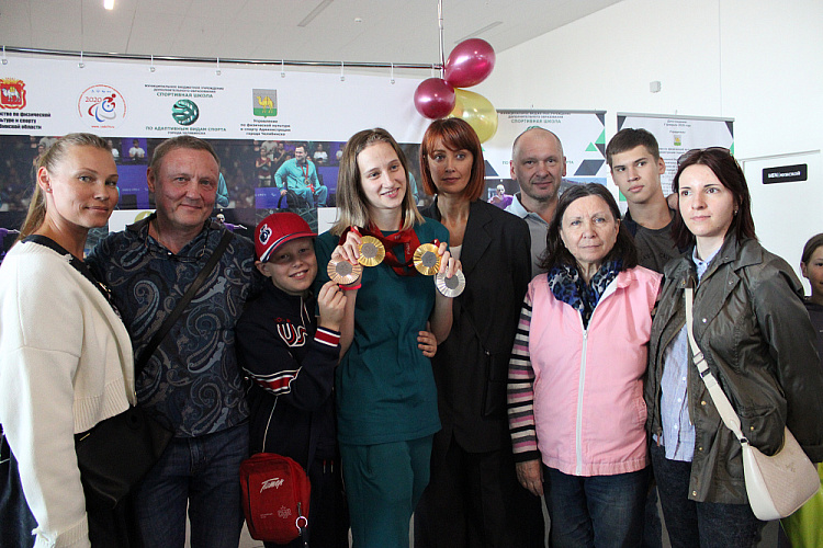 В Челябинске встретили участников Паралимпийских игр-2024 в Париже