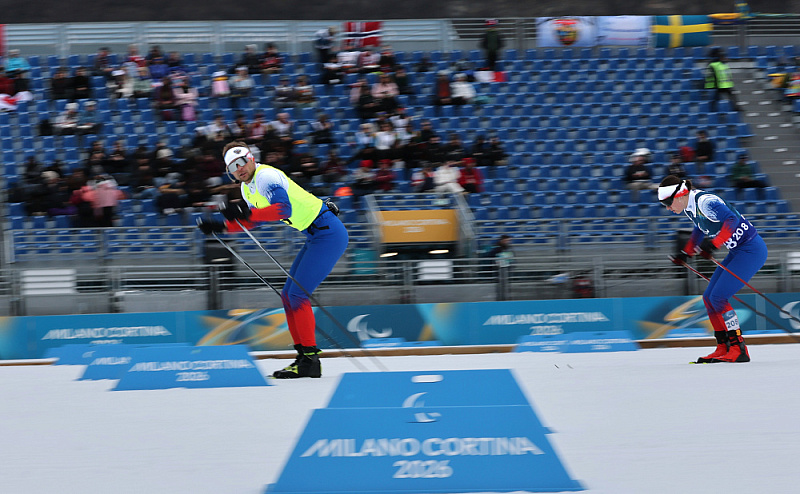 2 золотые медали завоевала сборная команда России на XIV Паралимпийских зимних играх в пятый день соревнований