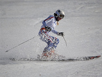 3 золотые медали завоевали российские горнолыжники с поражением опорно-двигательного аппарата и слепых в суперкомбинации в  седьмой соревновательный день Паралимпиады в г. Сочи 