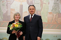 Н. А. Сладкова  награждена   Медалью  Ордена «За заслуги перед Отечеством»  II степени