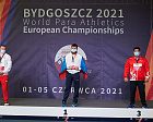 16 золотых, 12 серебряных и 12 бронзовых медалей завоевала сборная России по итогам трех дней чемпионата Европы по легкой атлетике МПК