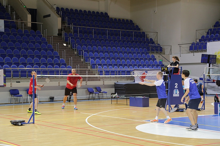 П.А. Рожков в г. Раменском принял участие в просмотре соревнований и церемонии награждения победителей и призеров Всероссийских соревнований по парабадминтону