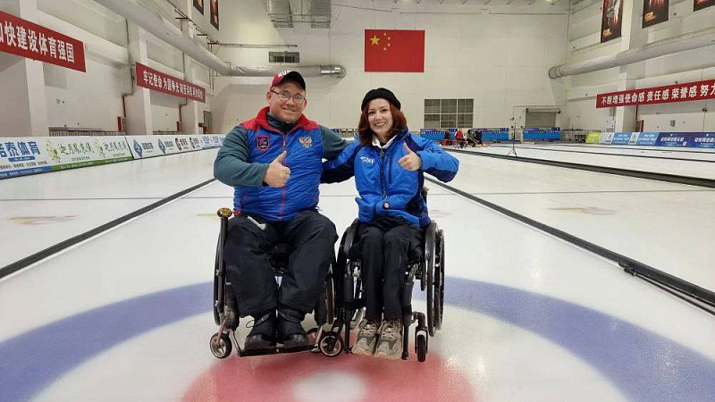 Сборная России по кёрлингу на колясках в Пекине проведет серию матчей со сборной Китая 